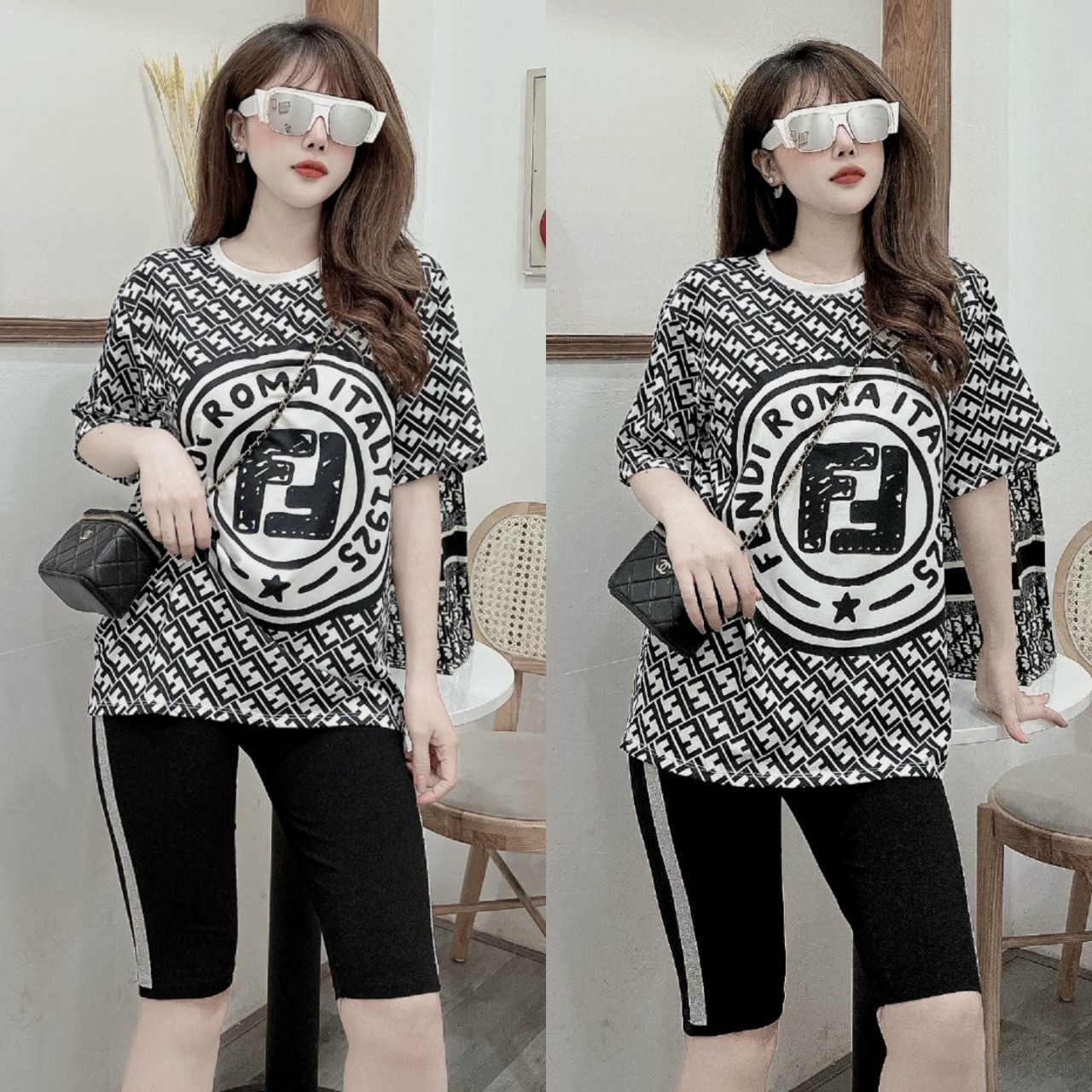 SET BỘ THỜI TRANG FOM RỘNG - BTN374